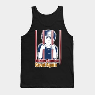 Kids in Cages AntiTrump Making America Great Again Tank Top